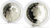 Niue 2 dollars Niue 2 dollars 90th Anniversary of the Birth of Queen Elizabeth silver coin 2015 -