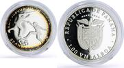 Panama 1 balboa Panama 1 balboa Seoul Summer Olympic Games Fencers proof silver coin 1988 -