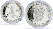 Panama 1 balboa Panama 1 balboa Seoul Summer Olympic Games Tennis proof silver coin 1988 -