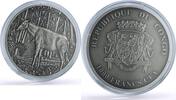 Congo 1000 francs Congo 1000 francs African Ounce Wildlife Okapi Giraffe Fauna silver coin 2015 -