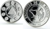 Nicaragua 5 cordobas Nicaragua 5 cordobas Wildlife Congo Monkey silver coin 1994 -