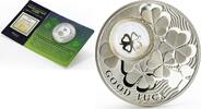 Niue 1 dollar Niue 1 dollar Lucky Coins series The Four Leaf Clover Good Luck silver coin 2010 -