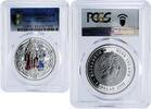 Niue 1 dollar Niue 1 dollar New Year Father Frost Snow Maiden PR69 PCGS silver coin 2009 -