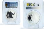 Tuvalu 1 dollar Tuvalu 1 dollar Transformers Megatron Movies Cinema PR64 PCGS silver coin 2009 -