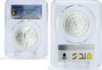 Mexico 1/2 onza Mexico 1/2 onza Libertad Angel of Independence MS67 PCGS silver coin 2006 -