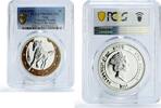 Niue 1 dollar Niue 1 dollar Horse Year Orlovsky Trotter Horseshoe PR69 PCGS silver coin 2014 -