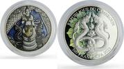 Cameroon 500 francs Cameroon 500 francs Mythology Buddhism Hinduism Naga Nagi Snake silver coin 2023 -