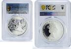 Tuvalu 1 dollar Tuvalu 1 dollar Fairy Tales Ballet Swan Lake Literature PR68 PCGS silver coin 2010 -