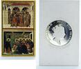 Niue 1 dollar Niue 1$ Passion of Christ Duccio Maesta Siena Agony in Garden silver coin 2012 -