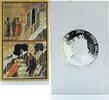 Niue 1 dollar Niue 1$ Passion of Christ Duccio Maesta Siena Christ in Limbo silver coin 2012 -