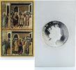 Niue 1 dollar Niue 1$ Passion Christ Duccio Maesta Siena Jesus Before Caiaphas coin 2012 -