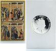 Niue 1 dollar Niue 1$ Passion Christ Duccio Maesta Siena Jesus Before Pontius silver coin 2012 -