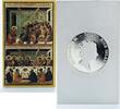 Niue 1 dollar Niue 1$ Passion of Christ Duccio Maesta Siena Last Supper silver coin 2012 -