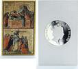 Niue 1 dollar Niue 1$ Passion of Christ Duccio Maesta Siena Interment silver coin 2012 -