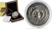 Mongolia 500 togrog Mongolia 500 togrog Wildlife Protection Gulo Gulo Wolverine silver coin 2007 -