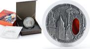 Niue 2 dollars Niue 2 dollars Mysteries of Wawel Crystal Art agate silver coin 2013 -