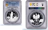 Poland 20 zlotych Poland 20 zlotych Swistak Marmot Animals Fauna PR70 PCGS silver coin 2006 -