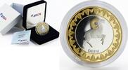 Tokelau 5 dollars Tokelau 5 dollars Zodiac Aries gilded silver coin 2012 -