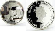 Tuvalu 1 dollar 2010 Tuvalu 1 dollar Isuzu Trucks Gigamax colored silver... 673.39 元 含税免费寄运