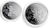 Ukraine 10 hryvnas Ukraine 10 hryvnia Hopak Folk Dance Heritage Cossack silver proof coin 2011 -