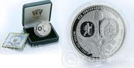 Ukraine 10 hryvnas Ukraine 10 hryvnia Hryhorovych-Barskyi Family Vasily Ivan silver proof coin 2011 -