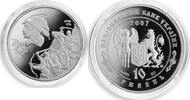 Ukraine 10 hryvnas Ukraine 10 hryvnia Ivan Bohun Kalnyk Polkovnyk Heroes Cossack silver coin 2007 -