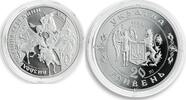 Ukraine 20 hryvnia Ukraine 20 hryvnia Liberation War Middle 17 Century Cossack Age silver coin 1998 -