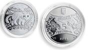 Ukraine 5 hryvnia Ukraine 5 hryvnia Year of Cat Rabbit Oriental Calendar silver proof coin 2011 -