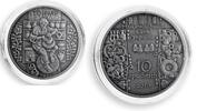 Ukraine 10 hryvnia Ukraine 10 hryvnia Potter Gonchar Folk Craft Forge silver proof coin 2010 -