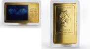 Niue 2 dollars Niue 2 dollars Winter Night Mountain Harald Sohlberg brass coin 2016 -
