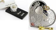 Congo 500 francs Congo 500 francs A Key to Your Heart colored proof silver coin 2017 -