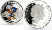 Cook Islands 10 dollars Cook Islands 10 dollars 2014 FIFA World Cup Brazil colored silver coin 2013 -
