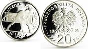 Poland 20 zlotych Poland 20 zlotych Atlanta Olympic Games series Wrestling proof silver coin 1995 -