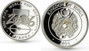 Tonga 1 paanga Tonga 1 paanga 18th Football World Cup in Germany Field proof silver coin 2004 -