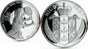 Niue 100 dollars Niue 100 dollars Seoul Tennis Olympic Games series Steffi Graf silver coin 1987 -