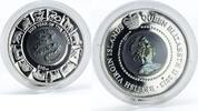 Virgin Islands (British) 10 dollars British Virgin Islands 10 dollars Year of the Snake silver coin 2013 -