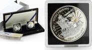 Virgin Islands (British) 10 dollars British Virgin Islands set 2 coins Vitus Jonassen Bering Ship gilded silver 2011 -