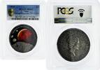 Niue 1 dollar Niue 1 dollar Space series Martian Meteorite NWA 6963 MS69 PCGS silver coin 2016 -