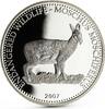 Mongolia 500 togrog Mongolia 500 togrog Endangered Wildlife series Siberian Deer silver coin 2007 -