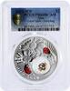 Niue 2 dollars Niue 2 dollars Good Luck series Ladybug PR69 PCGS colored silver coin 2012 -