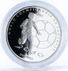 Mongolia 500 togrog Mongolia 500 togrog Football World Cup in South Africa Player silver coin 2007 -