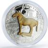 Laos 1000 kip Laos 1000 kip Year of Horse Chariot Horse proof silver coin 2009 -