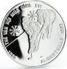 Vietnam 100 dong Vietnam 100 dong Albertville Winter Olypmic Games series Hockey silver coin 1990 -