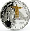 Togo 1000 francs Togo 1000 francs Football World Cup in Brazil Statue of Jesus silver coin 2012 -