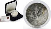 Congo 1000 francs Congo 1000 francs Baptizing of Child gilded silver coin 2010 -