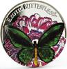 Tokelau 5 dollars Tokelau 5 dollars Ornithoptera Priamus Butterfly colored proof silver coin 2012 -