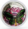 Tokelau 5 dollars Tokelau 5 dollars Ornithoptera Priamus Butterfly colored proof silver coin 2012 -