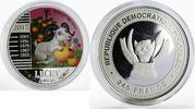 Congo 240 francs Congo 240 francs Year of Goat Luckacy Lunar Calendar silver coin 2015 -