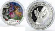 Congo 240 francs Congo 240 francs Year of Goat Successful Lunar Calendar silver coin 2015 -