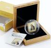 Cook Islands 5 dollars Cook Islands 5 dollars Russian Icons St. Seraphim Crystal silver coin 2013 -